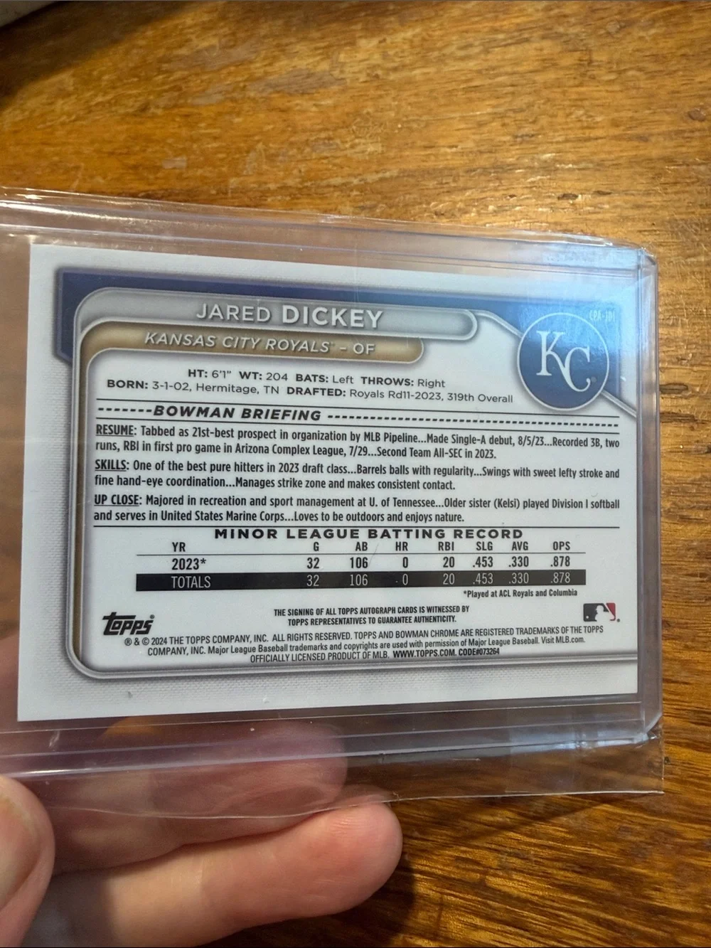 Bowman topps trading